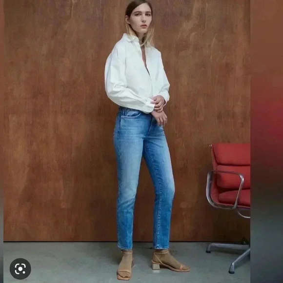 7 for all mankind skinny crop jeans - Picture 5 of 5